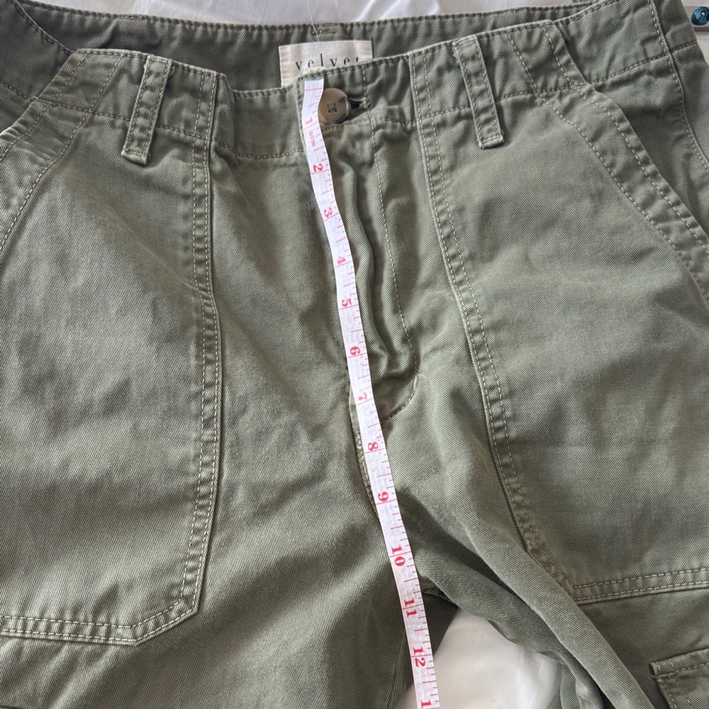 Velvet by Graham & Spencer Olive Utility Cargo Pants - Picture 5 of 5